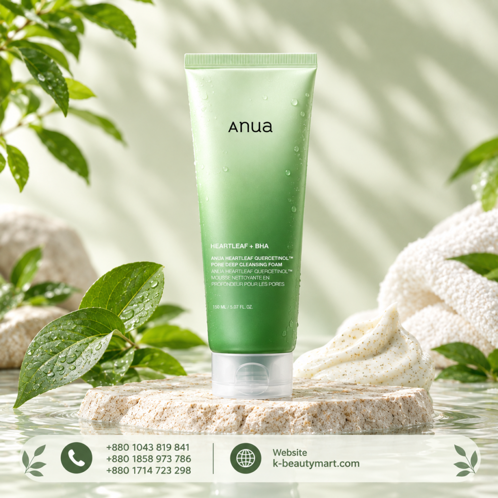 Anua Heartleaf Quercetinol Pore Deep Cleansing Foam 150ml