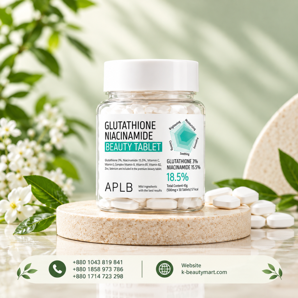 APLB Glutathione Niacinamide Beauty Tablet 500mg x 30 Tablets