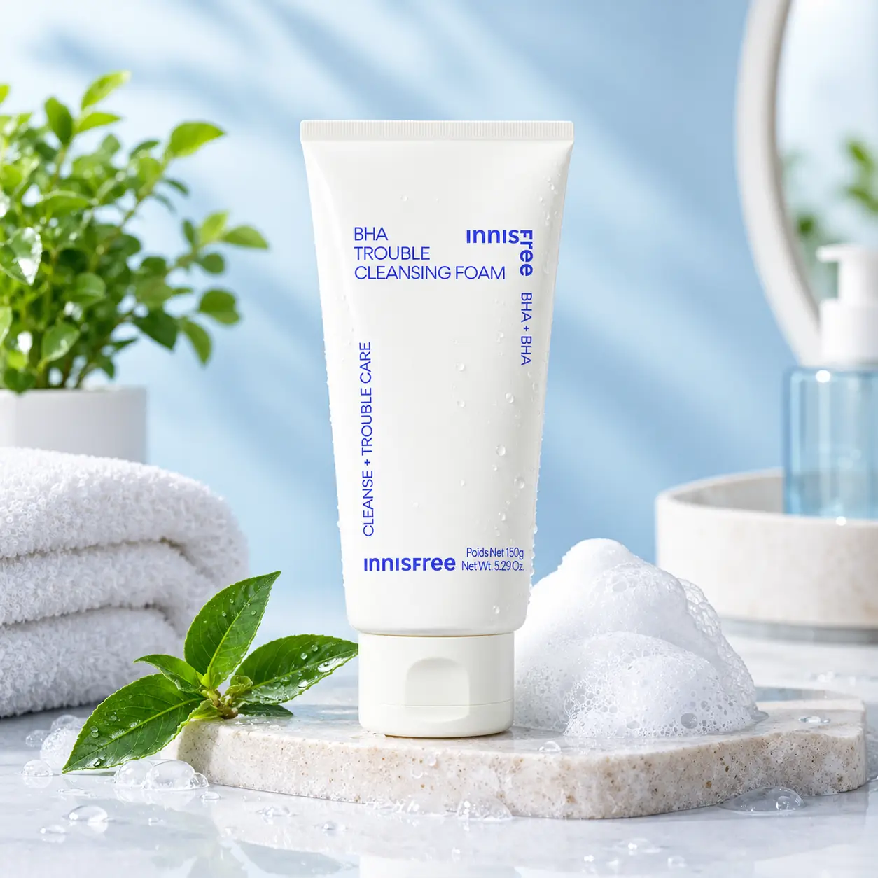 Innisfree Bija Trouble Cleansing Foam 150g Innisfree Bija Trouble Cleansing Foam 150g